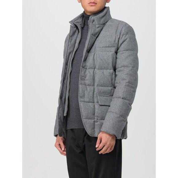Fay Jacket Men Smoke Grey Jackets & Coats